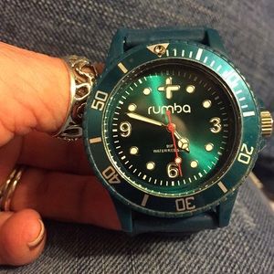 Rumba Accessories - Beautiful Rumba turquoise flex band watch Rumba Accessories - Beautiful Rumba turquoise flex band watch